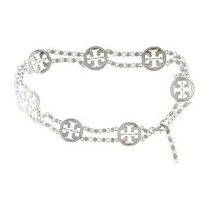 Tory Burch Logo Chain Link Belt